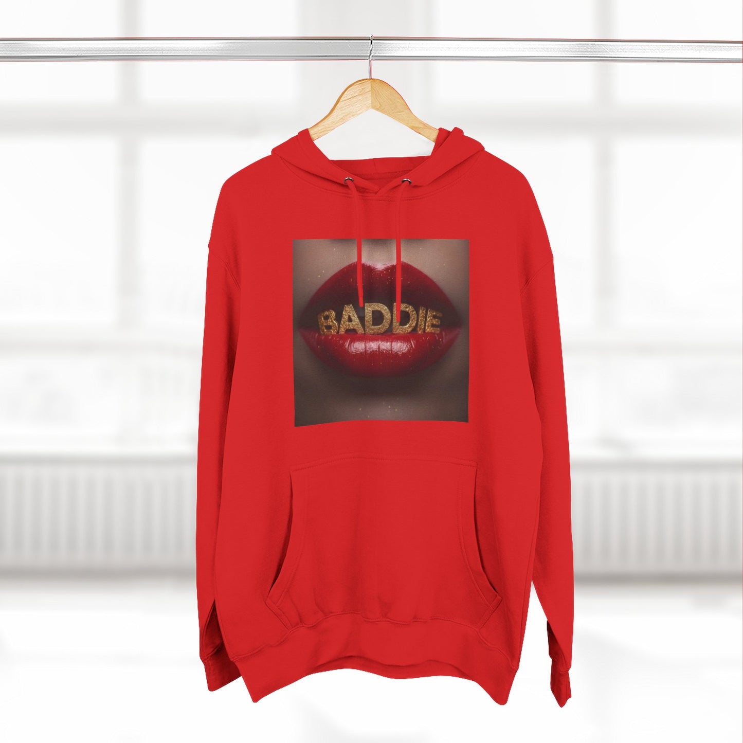 BADDIE (RED LIPSTICK) – Hoodie