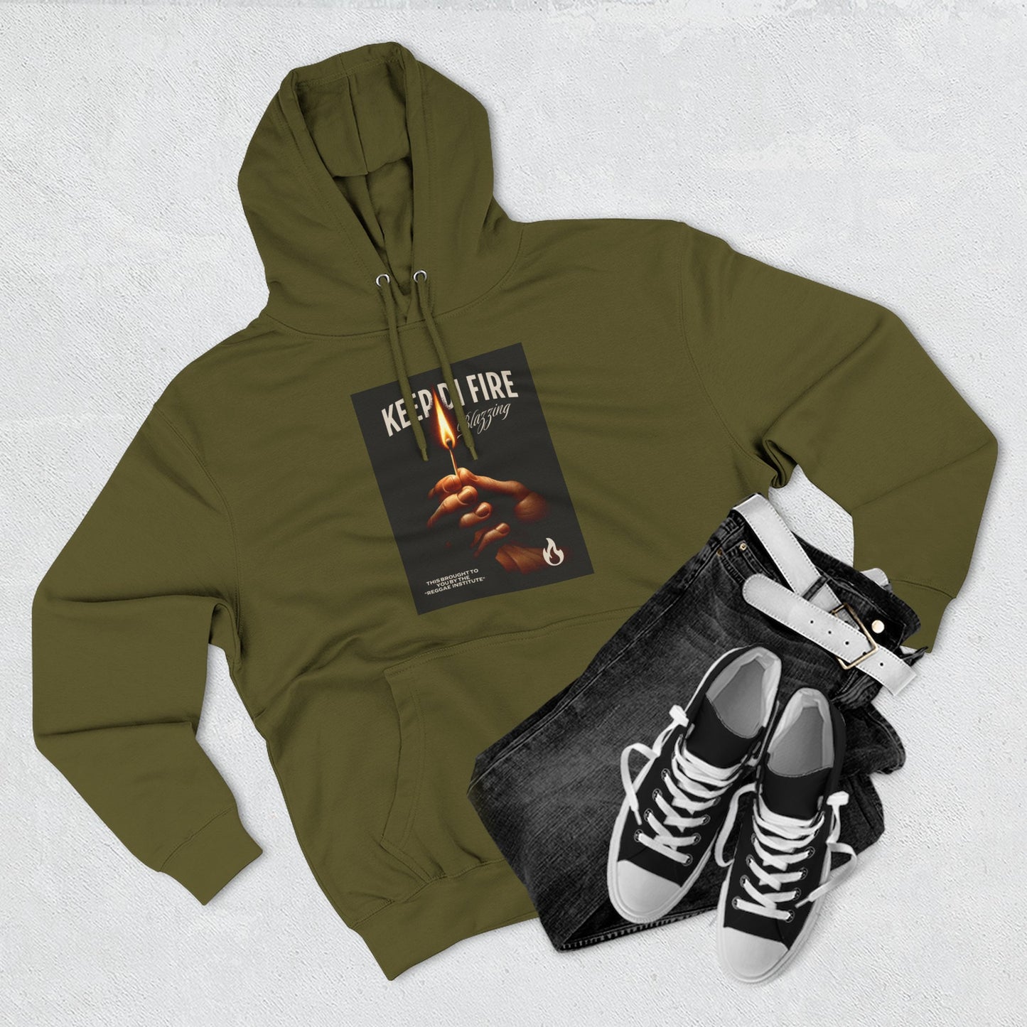 KEEP DI FIRE BLAZING  – Hoodie