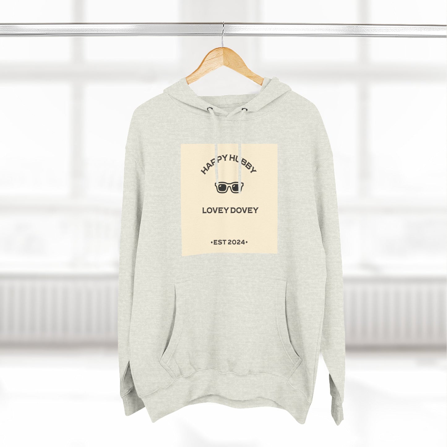 HAPPY HUBBY..... LOVEY DOVEY – Hoodie
