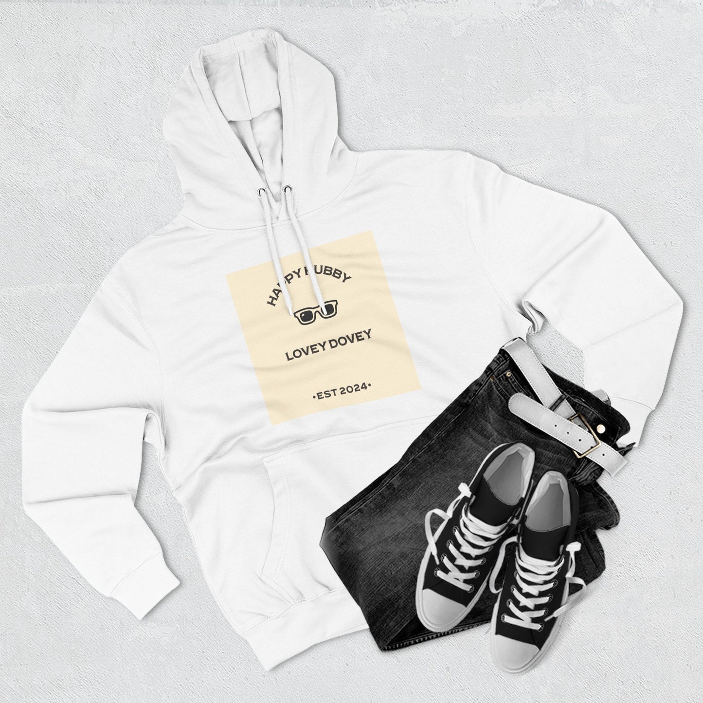 HAPPY HUBBY..... LOVEY DOVEY – Hoodie