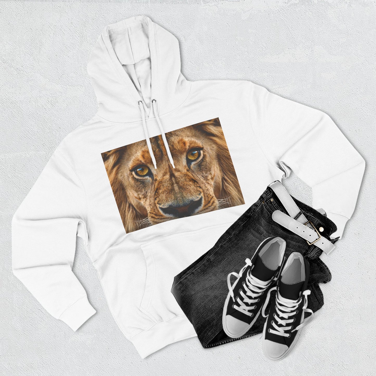 LION EYES FULL FACE – Hoodie