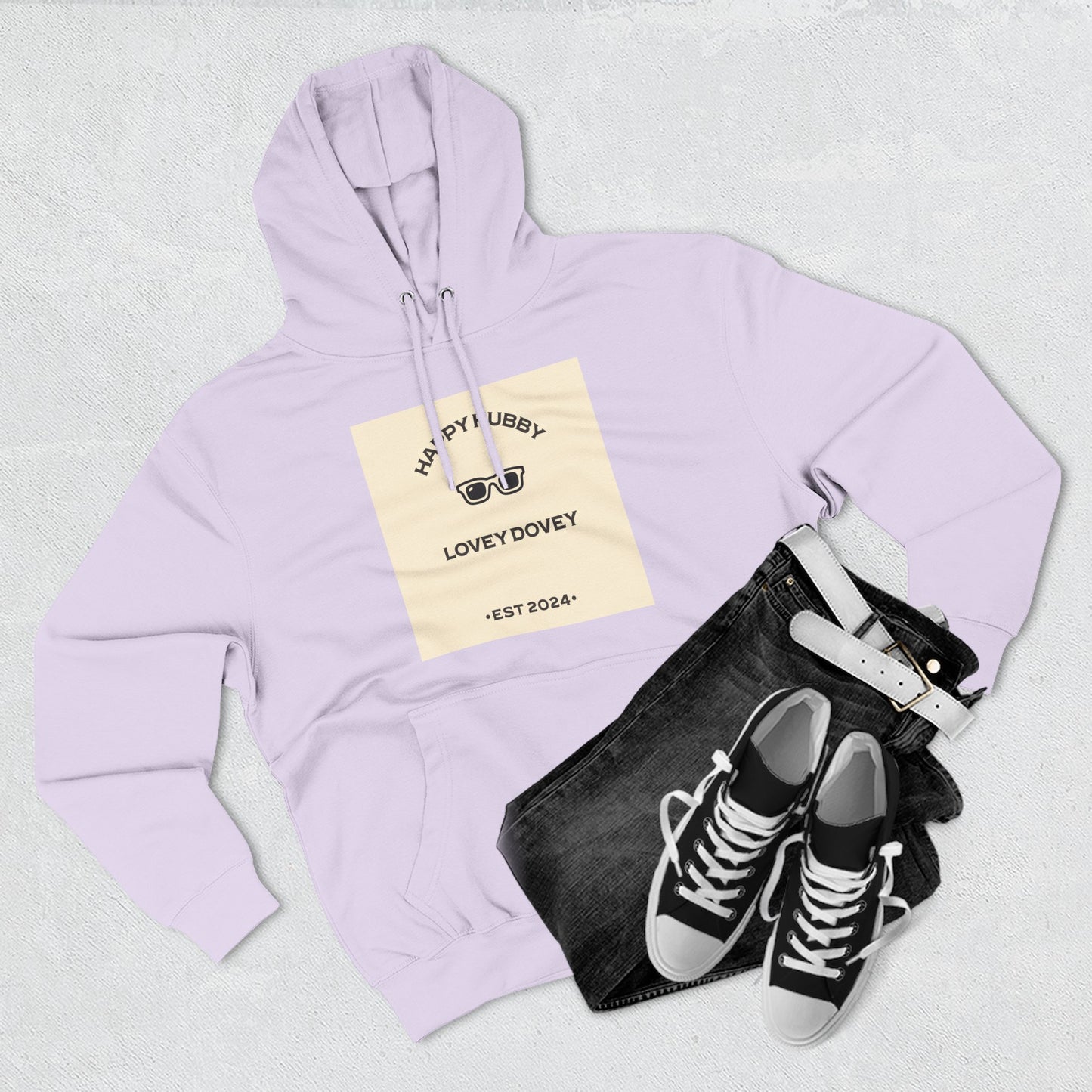 HAPPY HUBBY..... LOVEY DOVEY – Hoodie