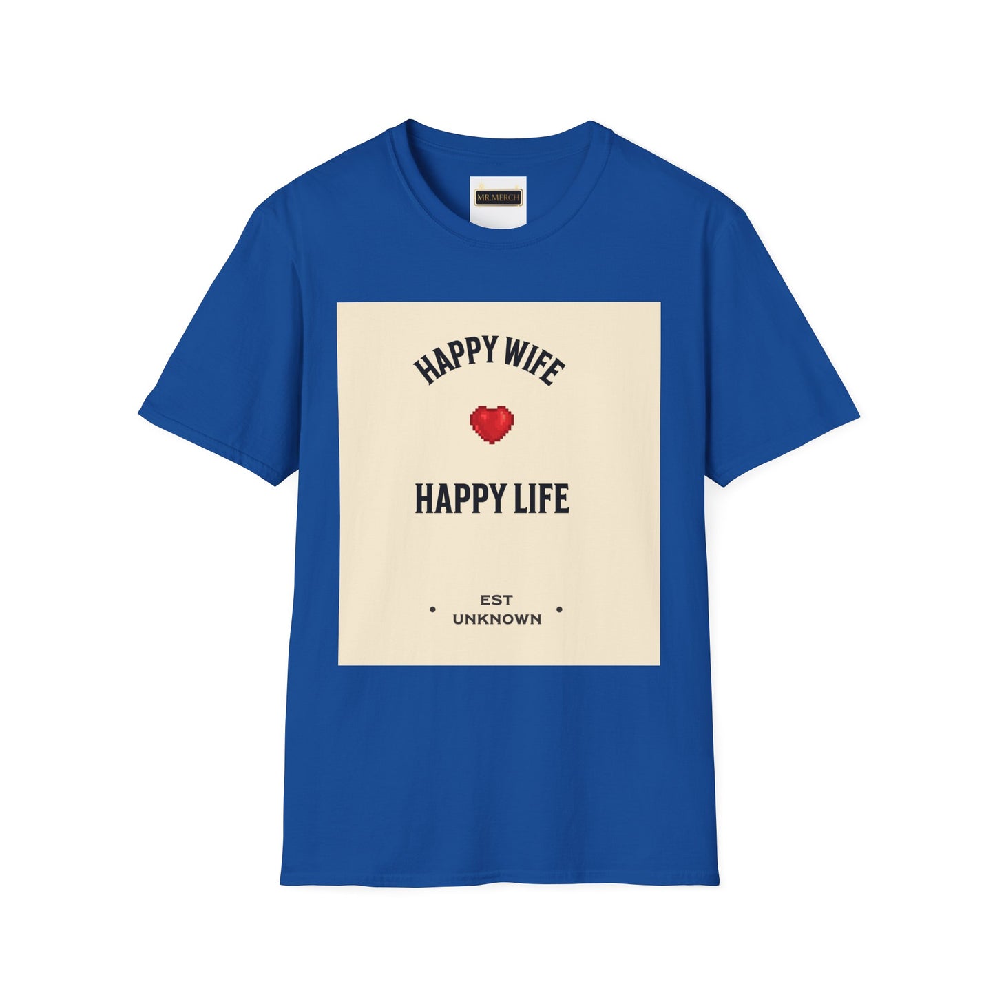 HAPPY WIFE / HAPPY LIFE  (T-SHIRT)
