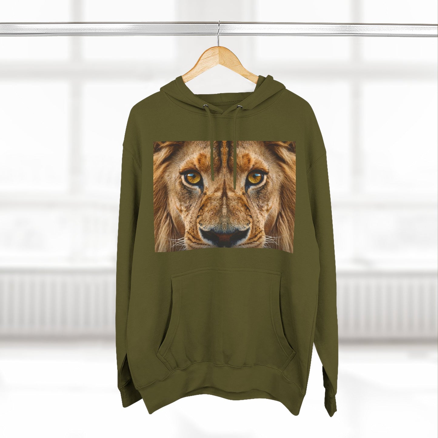 LION EYES FULL FACE – Hoodie