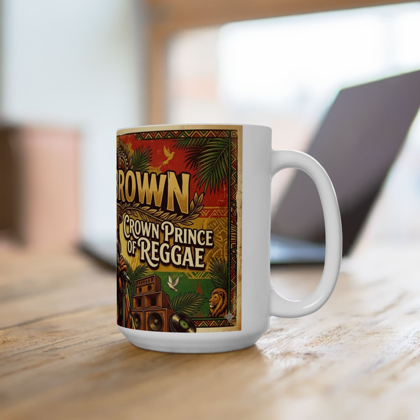 DENNIS BROWN "CROWN PRINCE"  COFFEE MUG (15oz)