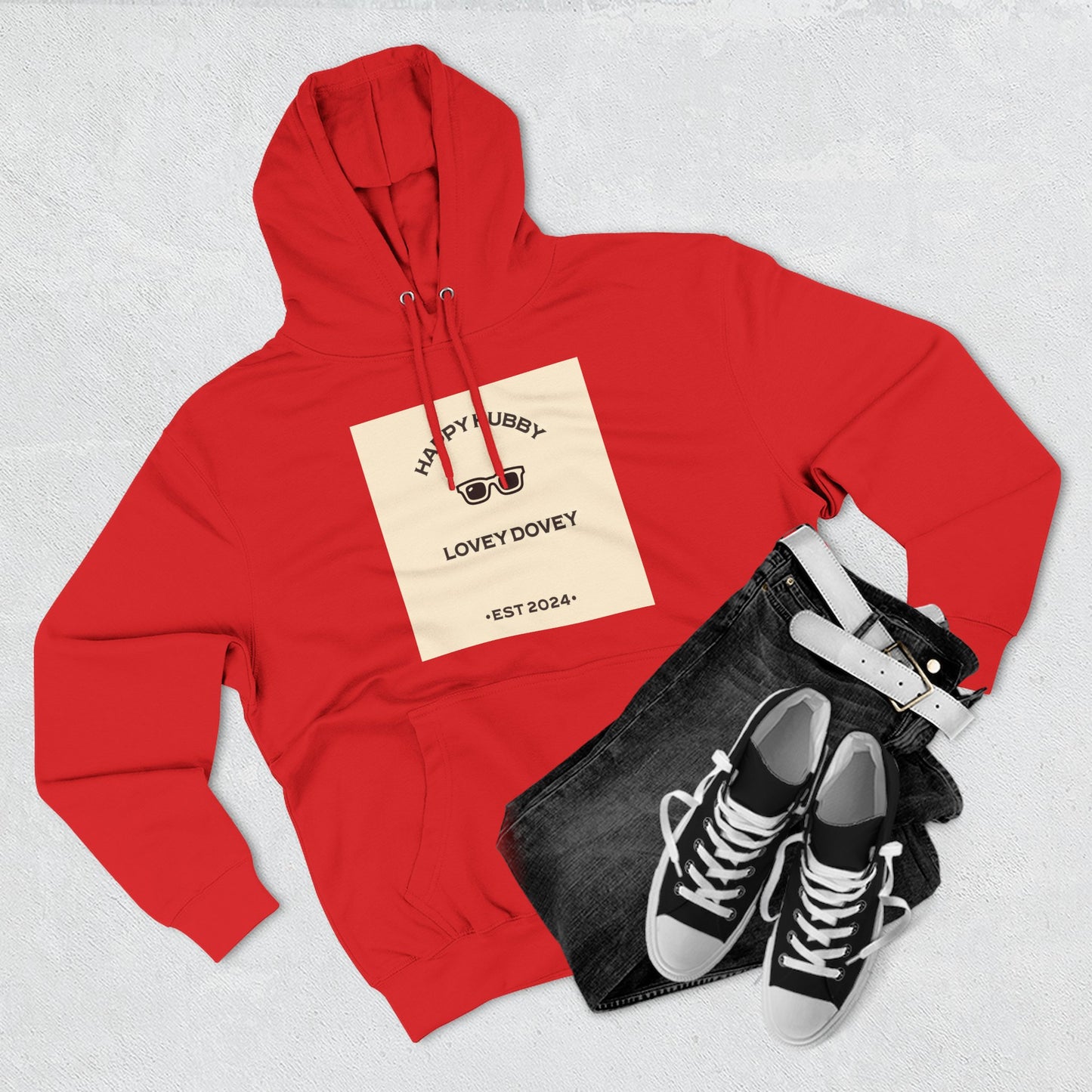 HAPPY HUBBY..... LOVEY DOVEY – Hoodie