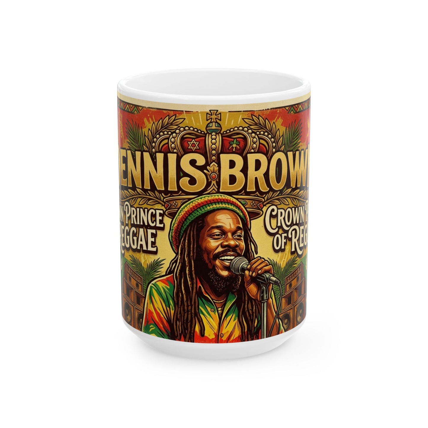 DENNIS BROWN "CROWN PRINCE"  COFFEE MUG (15oz)