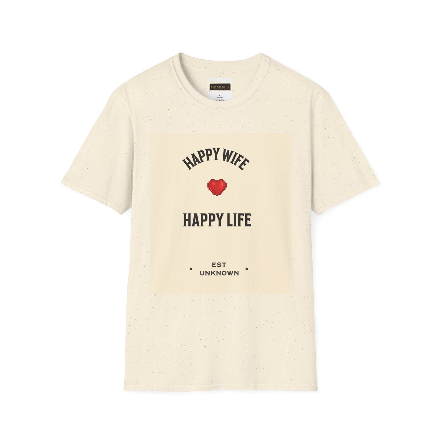 HAPPY WIFE / HAPPY LIFE  (T-SHIRT)