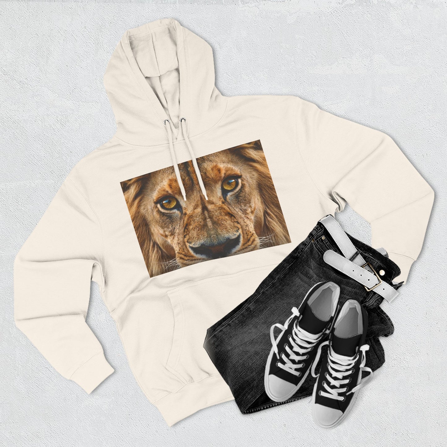 LION EYES FULL FACE – Hoodie