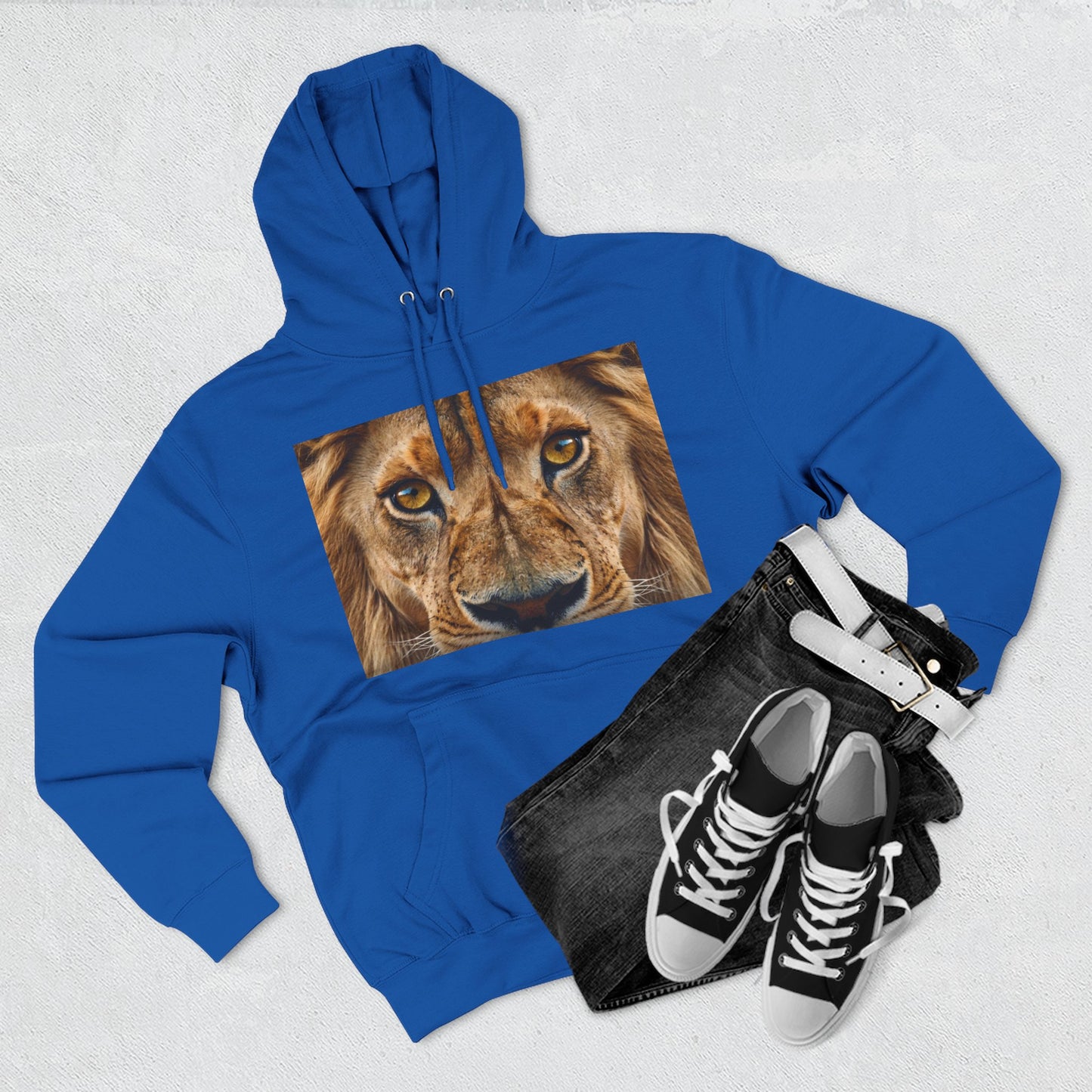 LION EYES FULL FACE – Hoodie