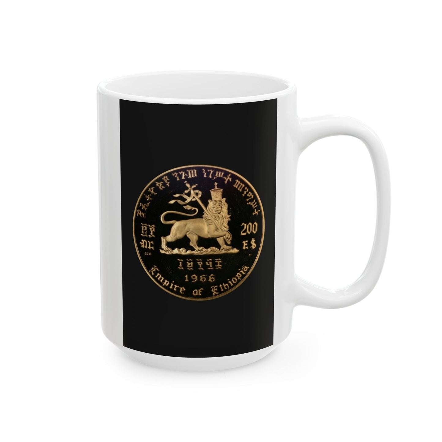 "LION OF JUDAH SEAL"  COFFEE MUG (15oz)