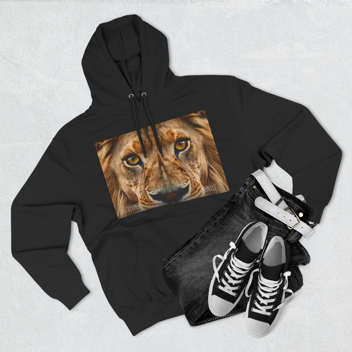 LION EYES FULL FACE – Hoodie