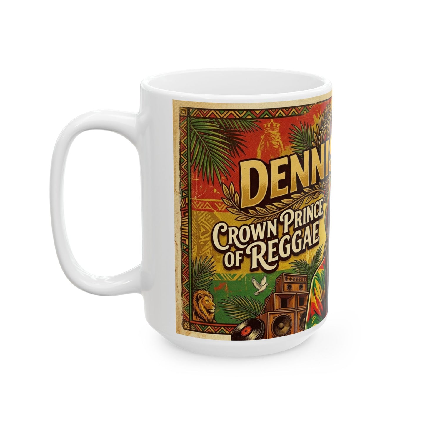 DENNIS BROWN "CROWN PRINCE"  COFFEE MUG (15oz)