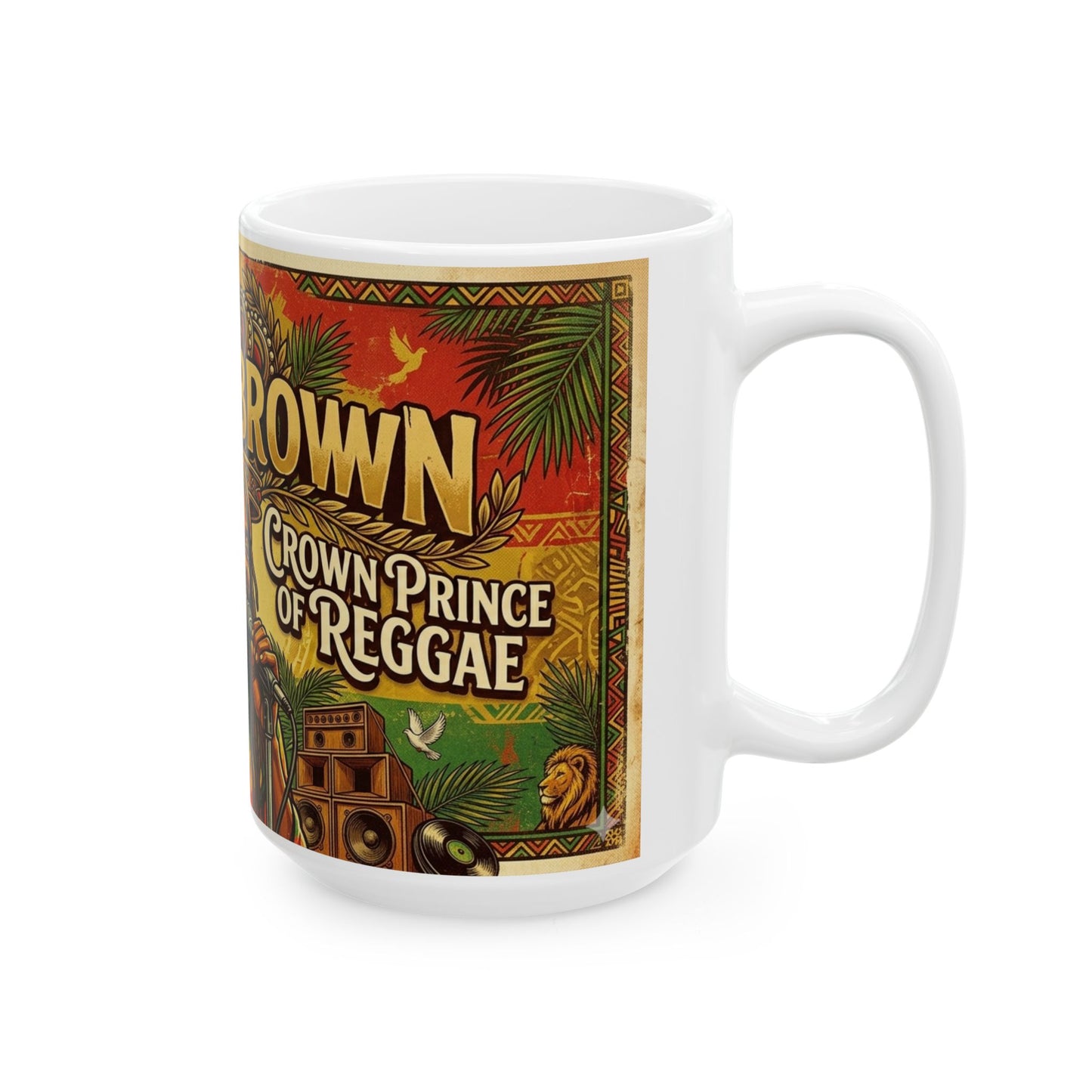 DENNIS BROWN "CROWN PRINCE"  COFFEE MUG (15oz)