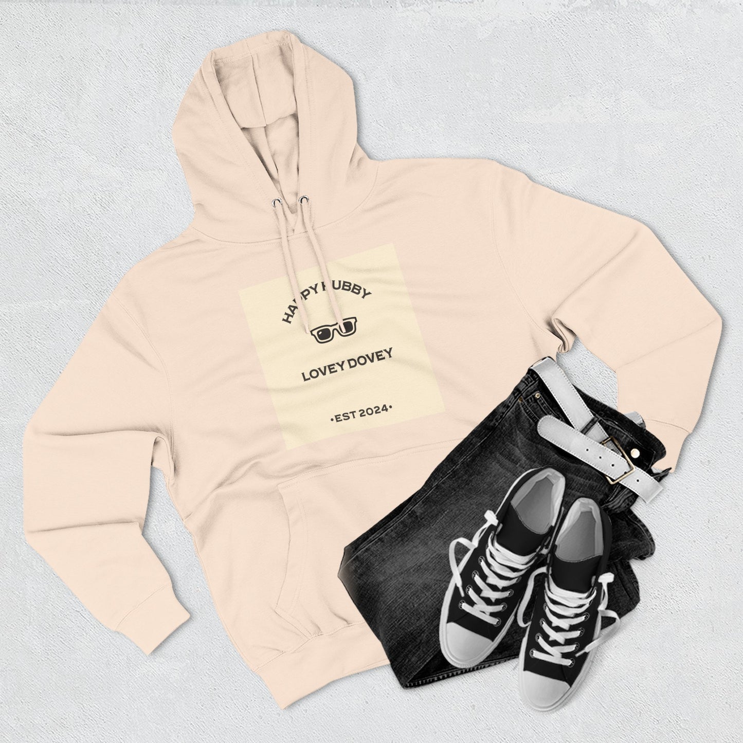 HAPPY HUBBY..... LOVEY DOVEY – Hoodie