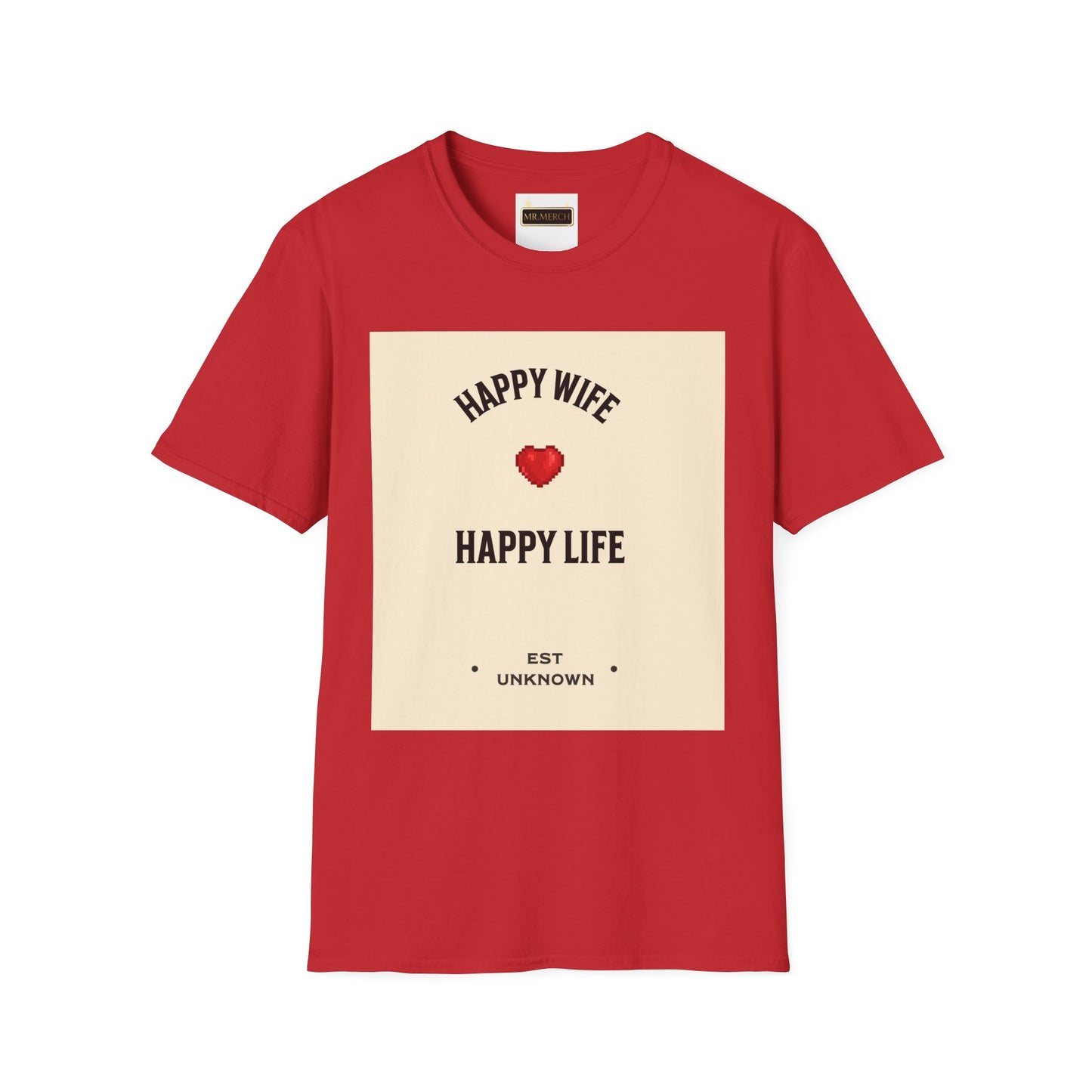 HAPPY WIFE / HAPPY LIFE  (T-SHIRT)