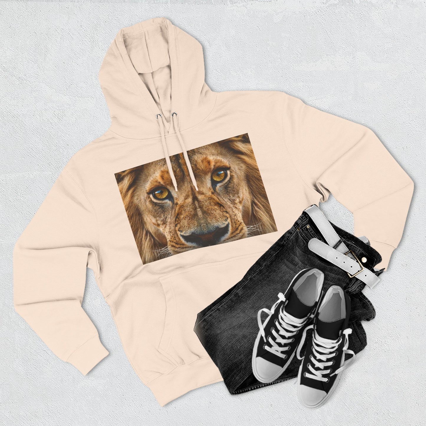 LION EYES FULL FACE – Hoodie