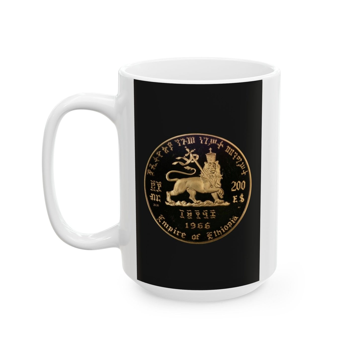 "LION OF JUDAH SEAL"  COFFEE MUG (15oz)