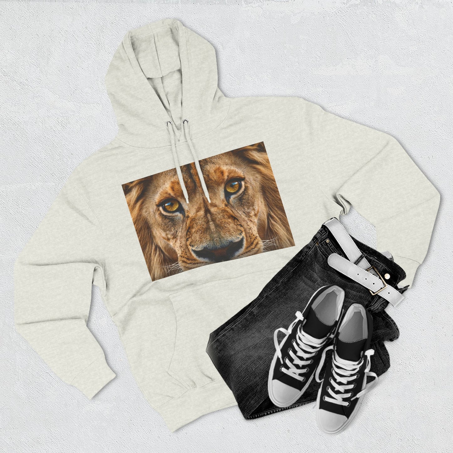 LION EYES FULL FACE – Hoodie