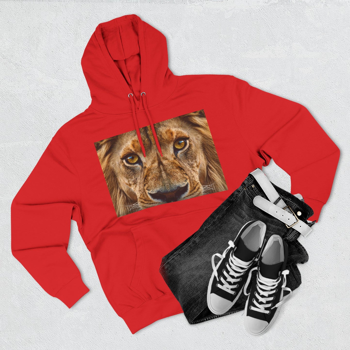 LION EYES FULL FACE – Hoodie