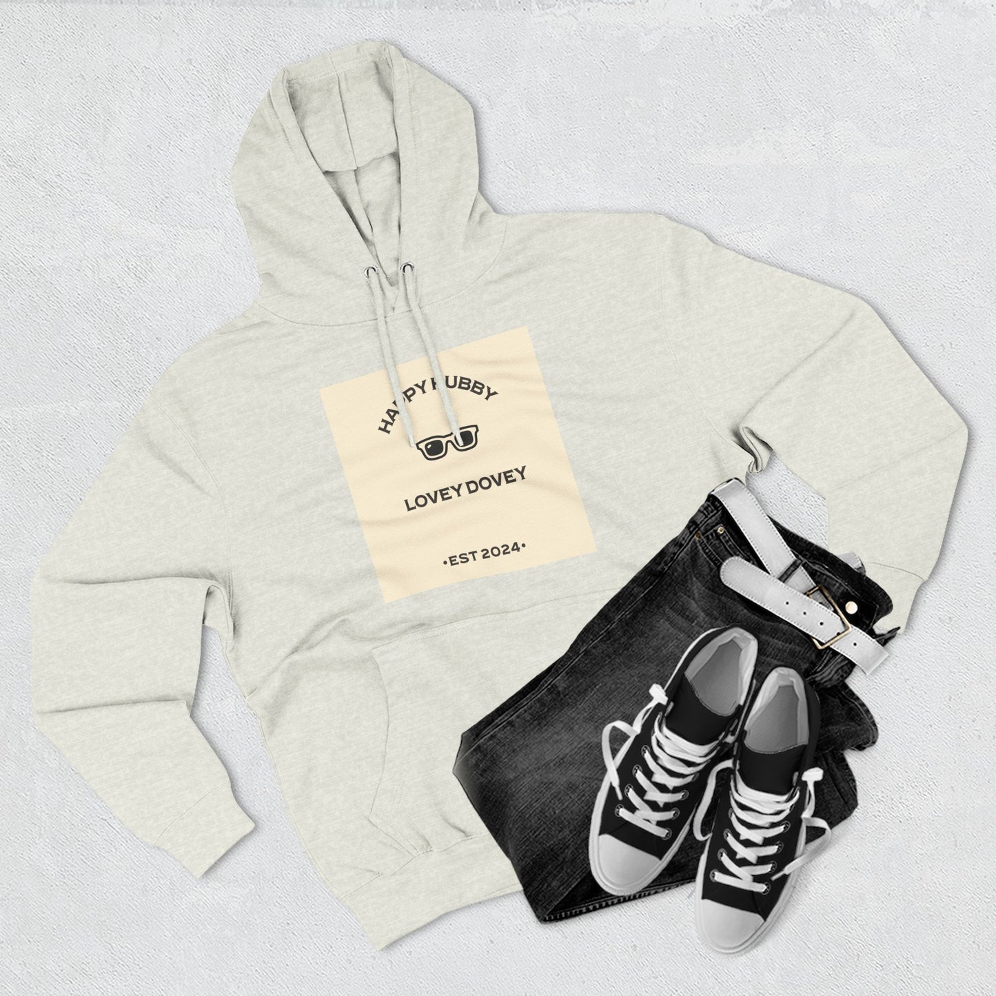 HAPPY HUBBY..... LOVEY DOVEY – Hoodie